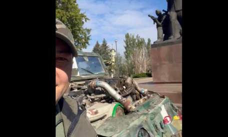 Віталій Кім за 5000 доларів купив у росіян бронеавтомобіль «Тигр»