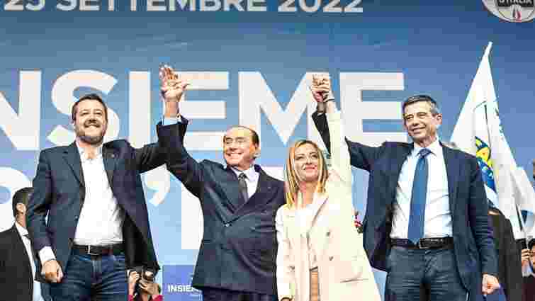 На виборах в Італії перемагає коаліція правих партій