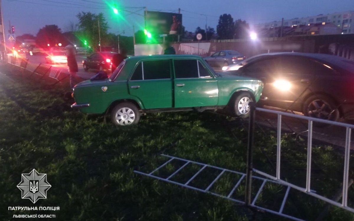 П'яний львів'янин без посвідчення водія спричинив ДТП з Audi