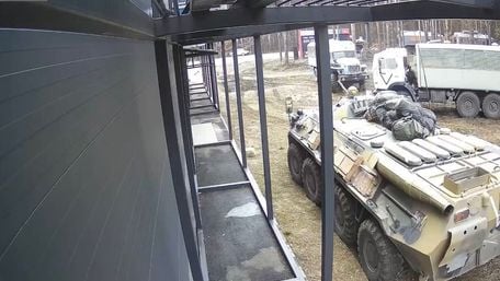 Опубліковане відео розстрілів росіянами автомобілів у Гостомелі