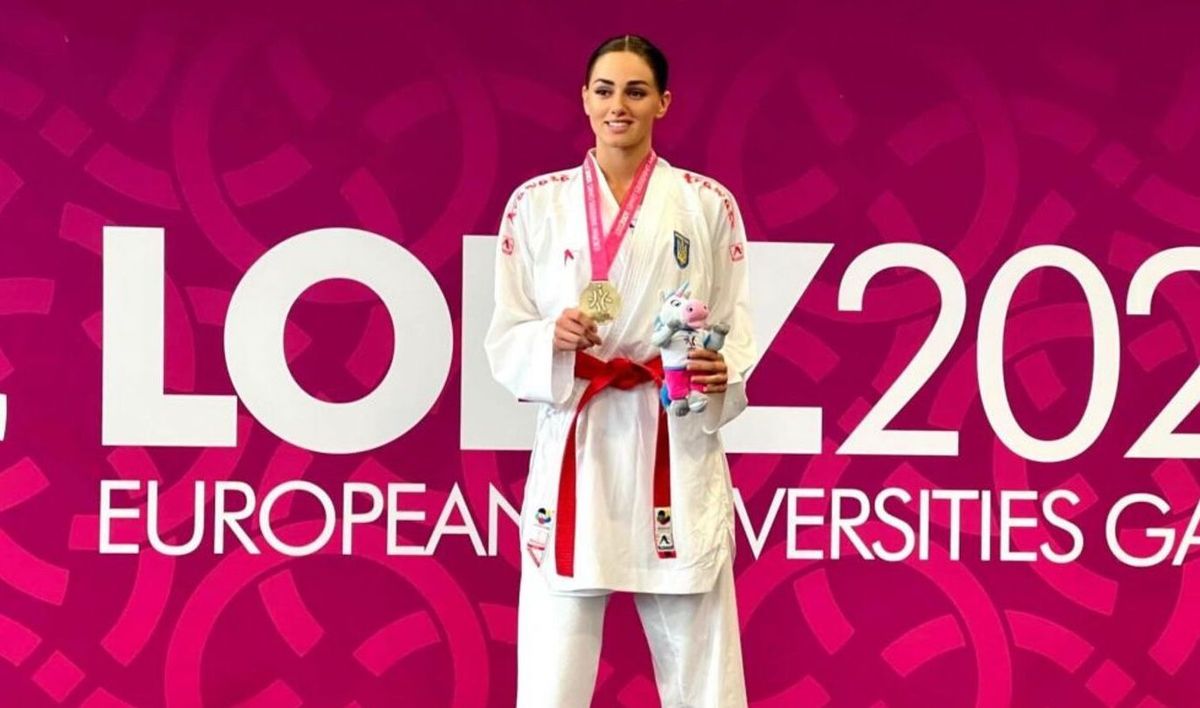 Львів’янка Діана Шостак стала чемпіонкою світу з карате серед студентів
