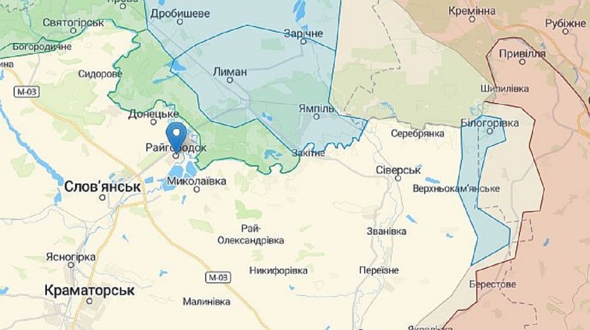 Під час відступу на Донеччині росіяни підірвали дамбу