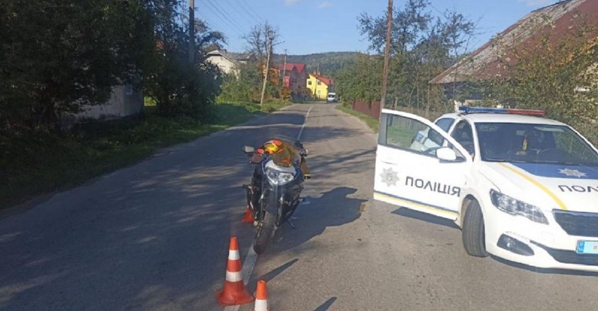 9-річна дівчинка потрапила під колеса мотоцикла в Бориславі