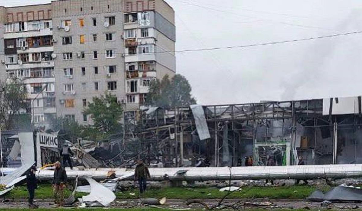 Росіяни завдали ракетних ударів по критичній інфраструктурі Запоріжжя