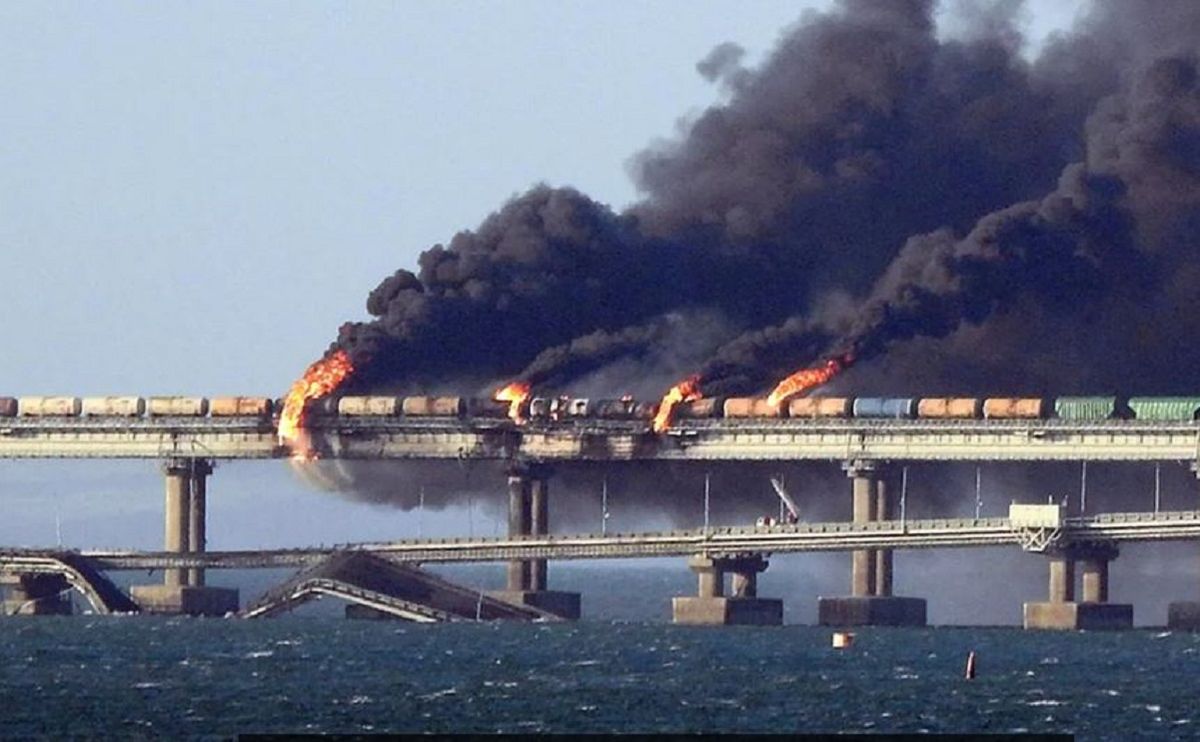 Росіяни звинуватили голову ГУР Кирила Буданова у вибуху на Кримському мосту