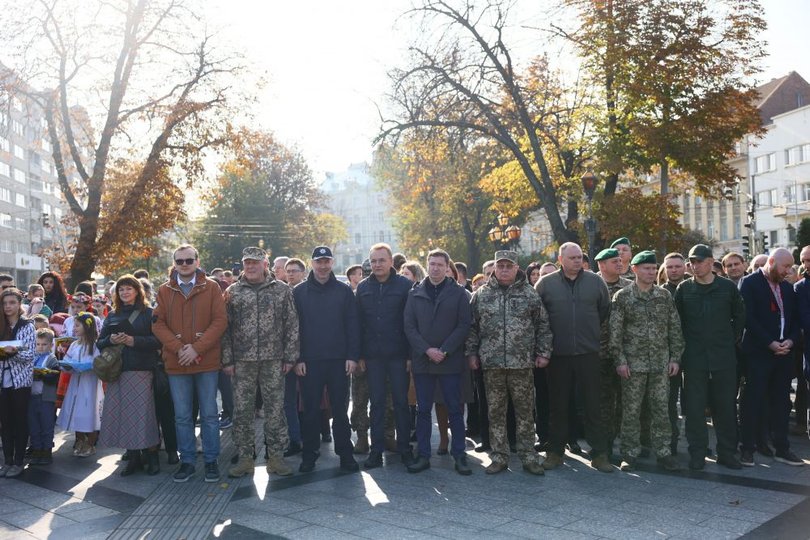 З нагоди Дня захисників у Львові нагородили військових та волонтерів. Список 12