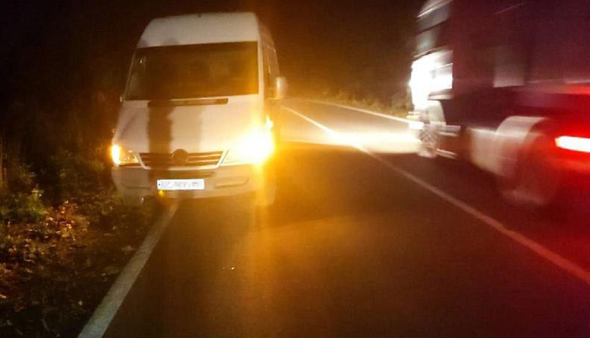 32-річна водійка буса збила на смерть велосипедиста біля Самбора