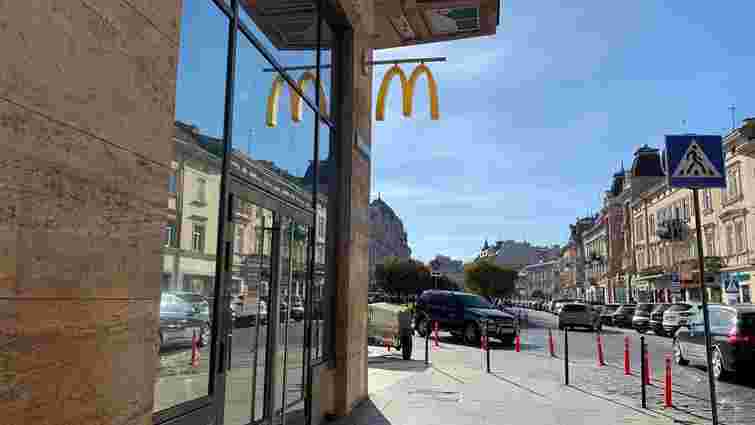 McDonald's відновив роботу чотирьох ресторанів у Львові