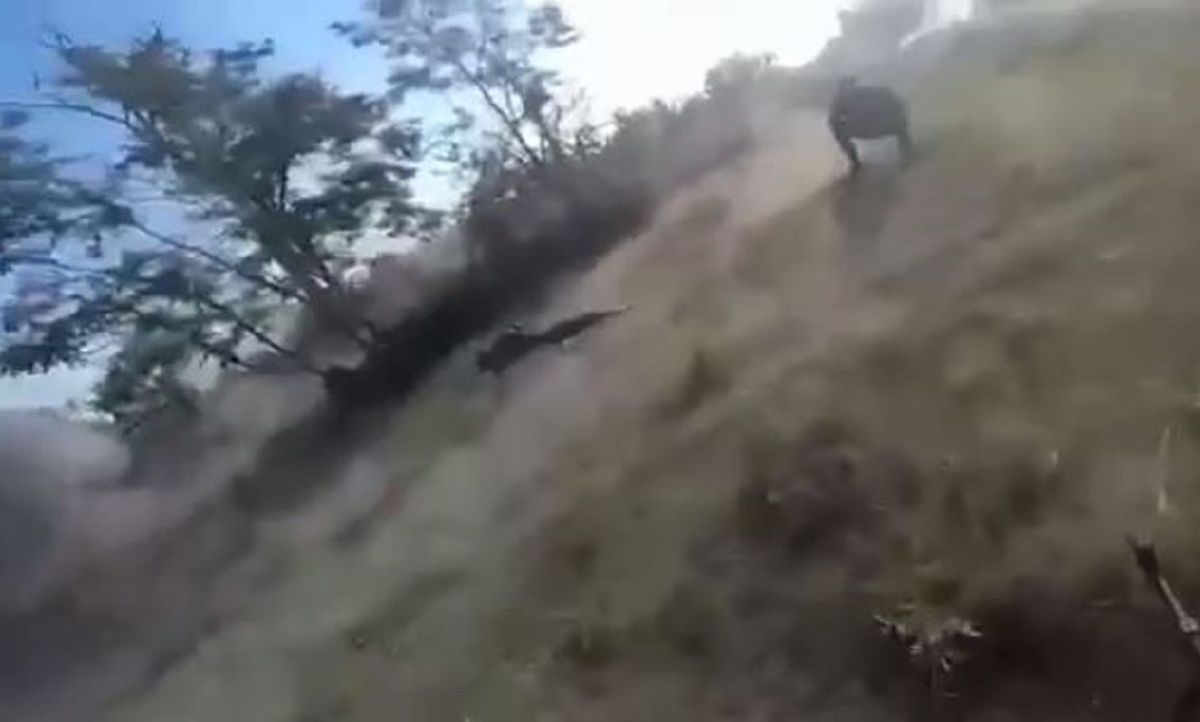 Росіянин зняв на відео втечу свого підрозділу від бійців ЗСУ на Херсонщині