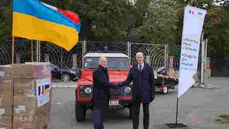 Україна отримала тисячу тонн гуманітарного вантажу від Франції