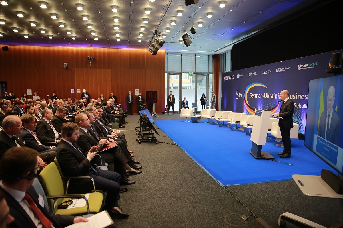 Канцлер Німеччини Олаф Шольц описав Україну майбутнього
