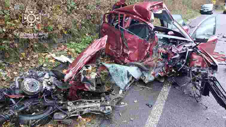У Сколе 51-річний водій Volkswagen загинув у лобовій ДТП з фурою
