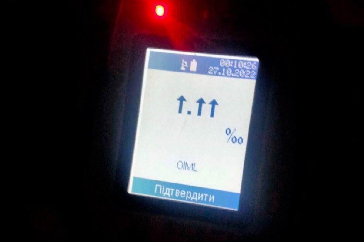 Водій зі смертельною дозою сп'яніння вчинив ДТП у Луцьку