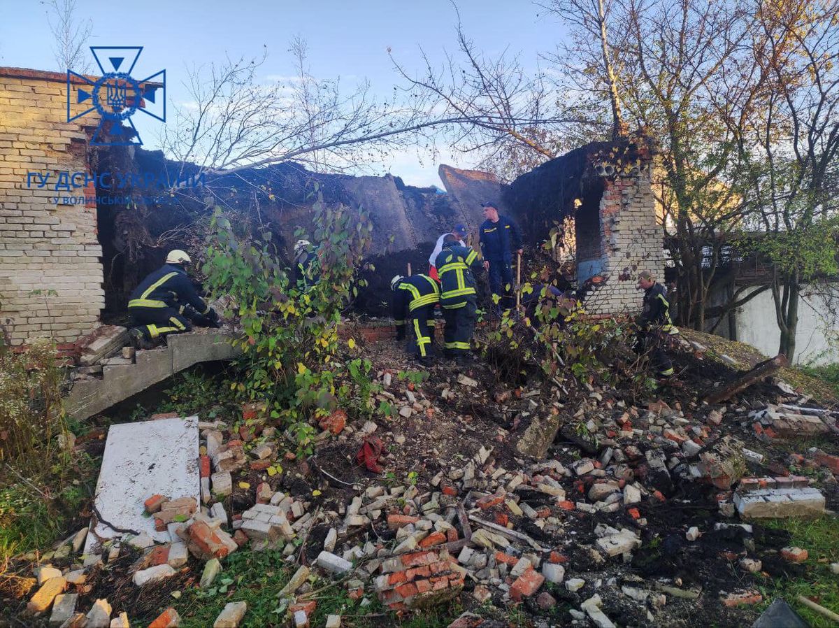 8-річний хлопчик загинув внаслідок обвалу закинутої будівлі на Волині