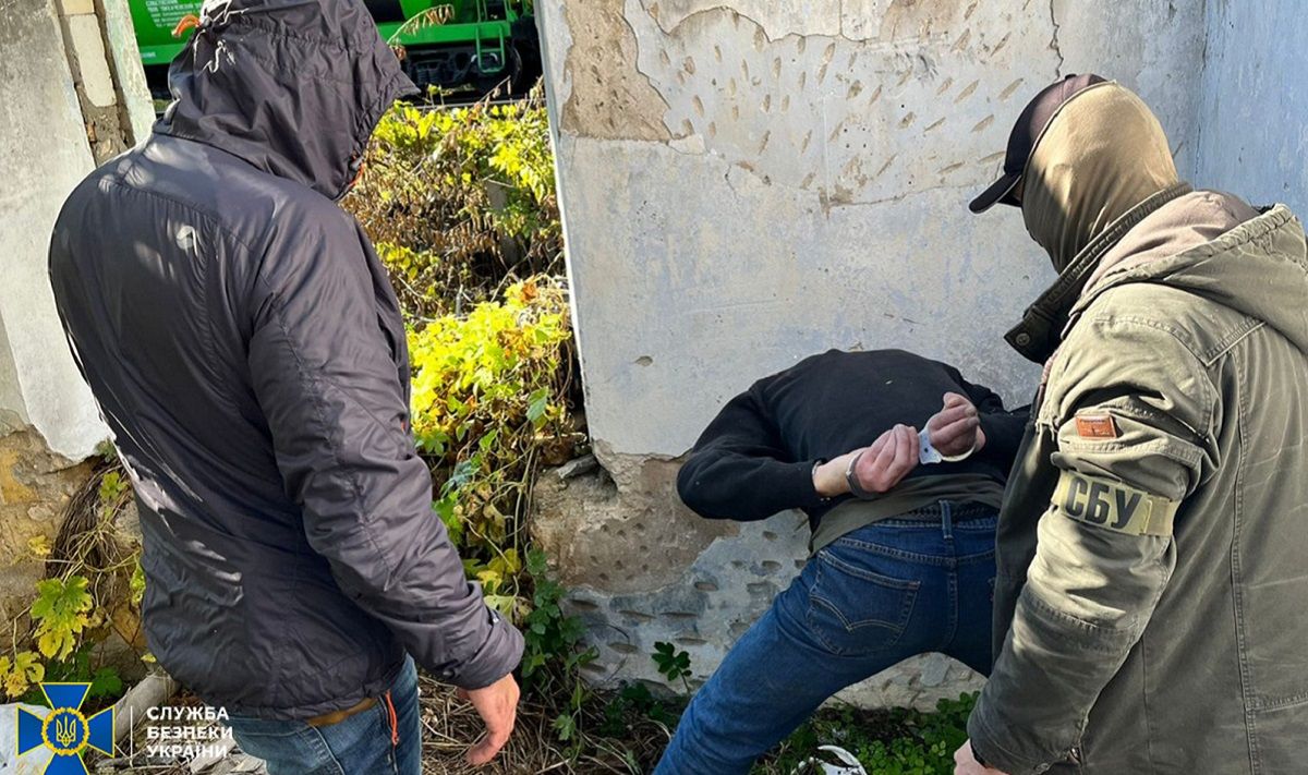 Російського диверсанта затримали за підготовку вибухів на Одеській залізниці