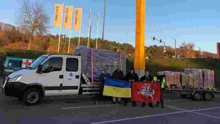 В Україну доставили першу партію генераторів від Литви