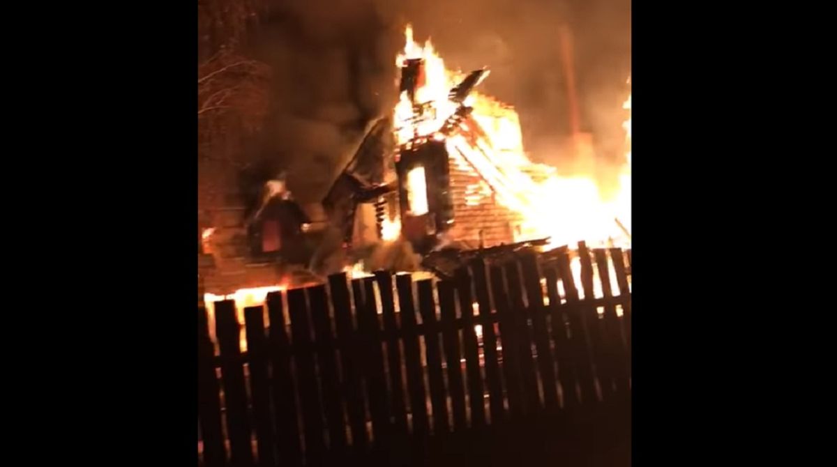 У курортному Славському згорів готельний комплекс «Рандеву»