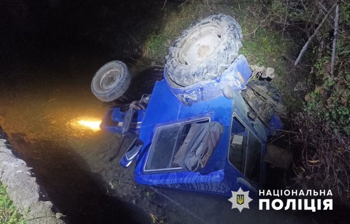 65-річний тракторист загинув внаслідок перекидання у річку на Буковині