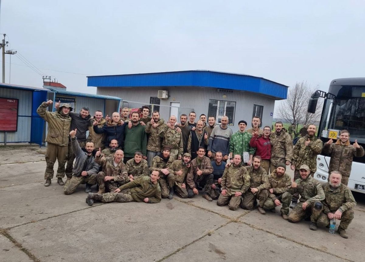Україна повернула з російського полону ще 45 військових