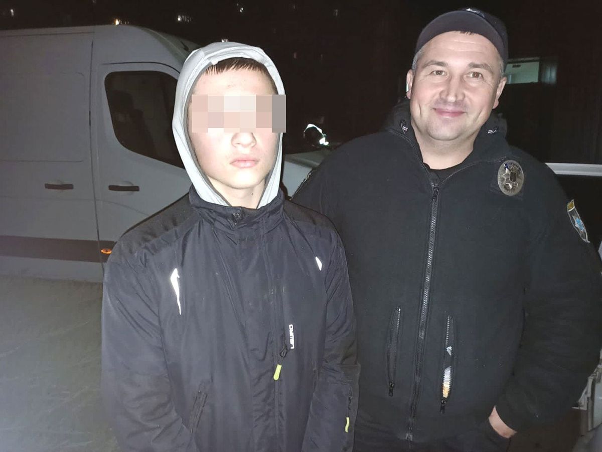 Зниклого на батьковому автомобілі юнака зловили за 170 км від дому