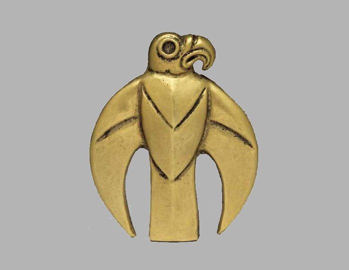 Орнітоморфна золота платівка. VII ст. до н.е. Лита Могила