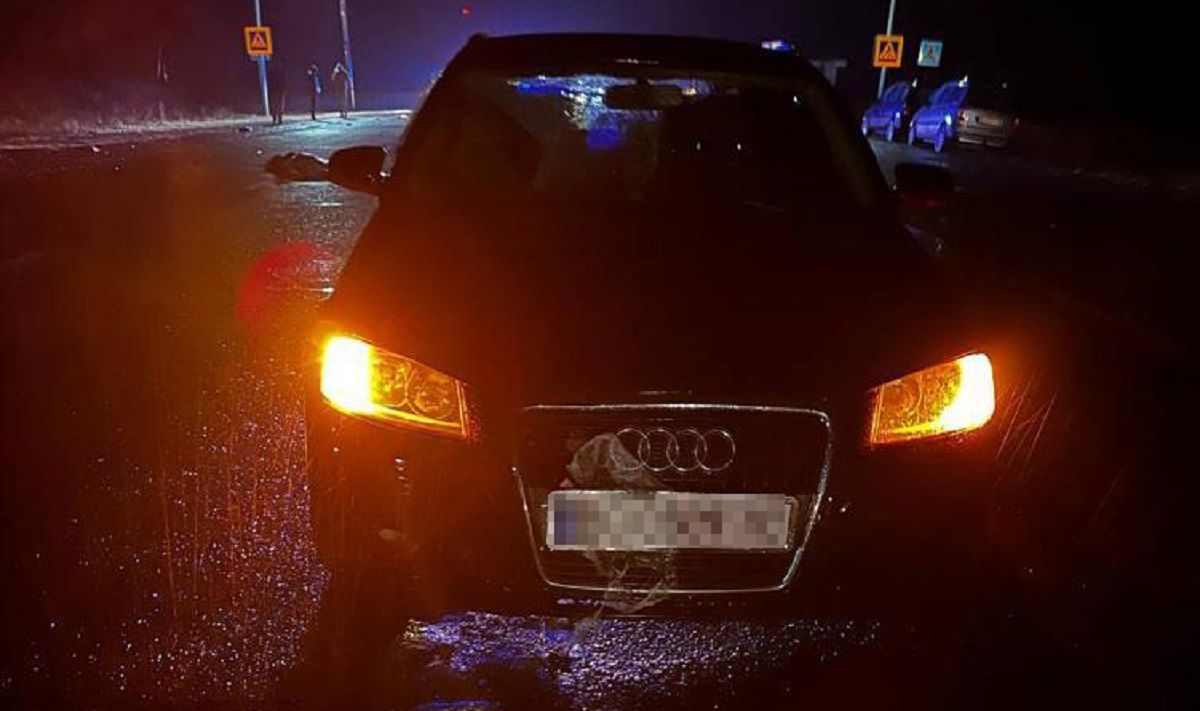 На трасі Львів-Краковець водійка Audi на смерть збила 66-річну жінку
