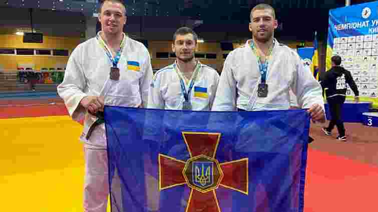 Львівські нацгвардійці посіли призові місця на чемпіонаті з дзюдо