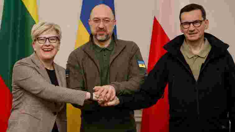 Польща і Литва закликали світ визнати спільною метою звільнення всієї України