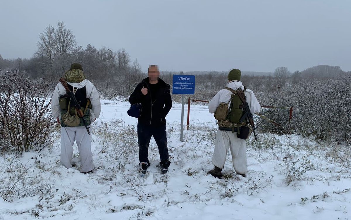 За слідами на снігу біля кордону з Польщею виявили 36-річного ухилянта