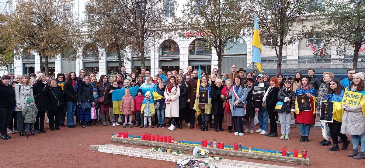 У французькому Ліоні вшанували жертв Голодомору