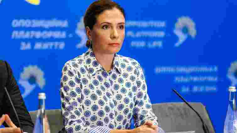 Народна депутатка від ОПЗЖ Юлія Льовочкіна відмовилась від мандата