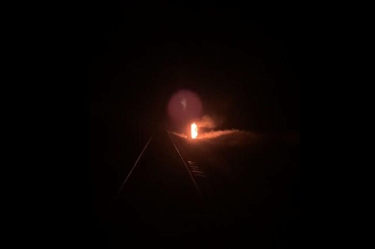 Партизани спалили автоматичне обладнання на залізниці біля Луганська