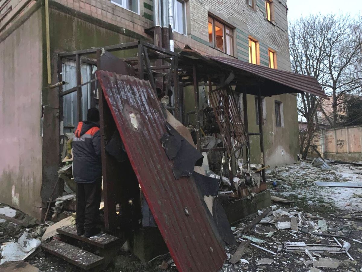 У прибудові біля гуртожитка в Рівному вибухнув газовий котел