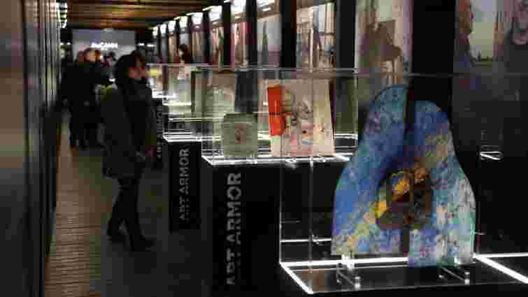 У львівському Арсеналі відкрили виставку арт-об’єктів з бронеплит