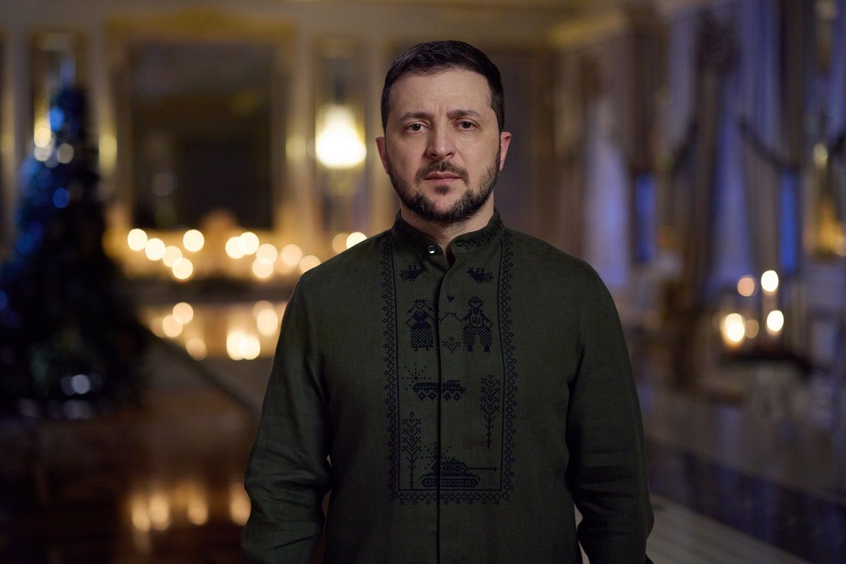 Володимир Зеленський привітав українців з Різдвом