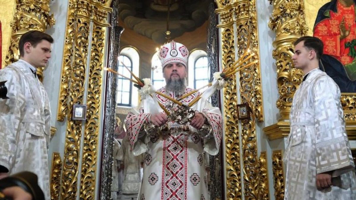 Предстоятель ПЦУ Епіфаній удруге звершить богослужіння в Успенському соборі