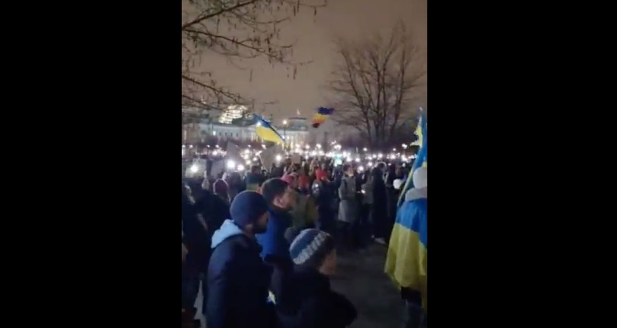 У Берліні сотні людей вийшли на протест із вимогою надати Україні танки 