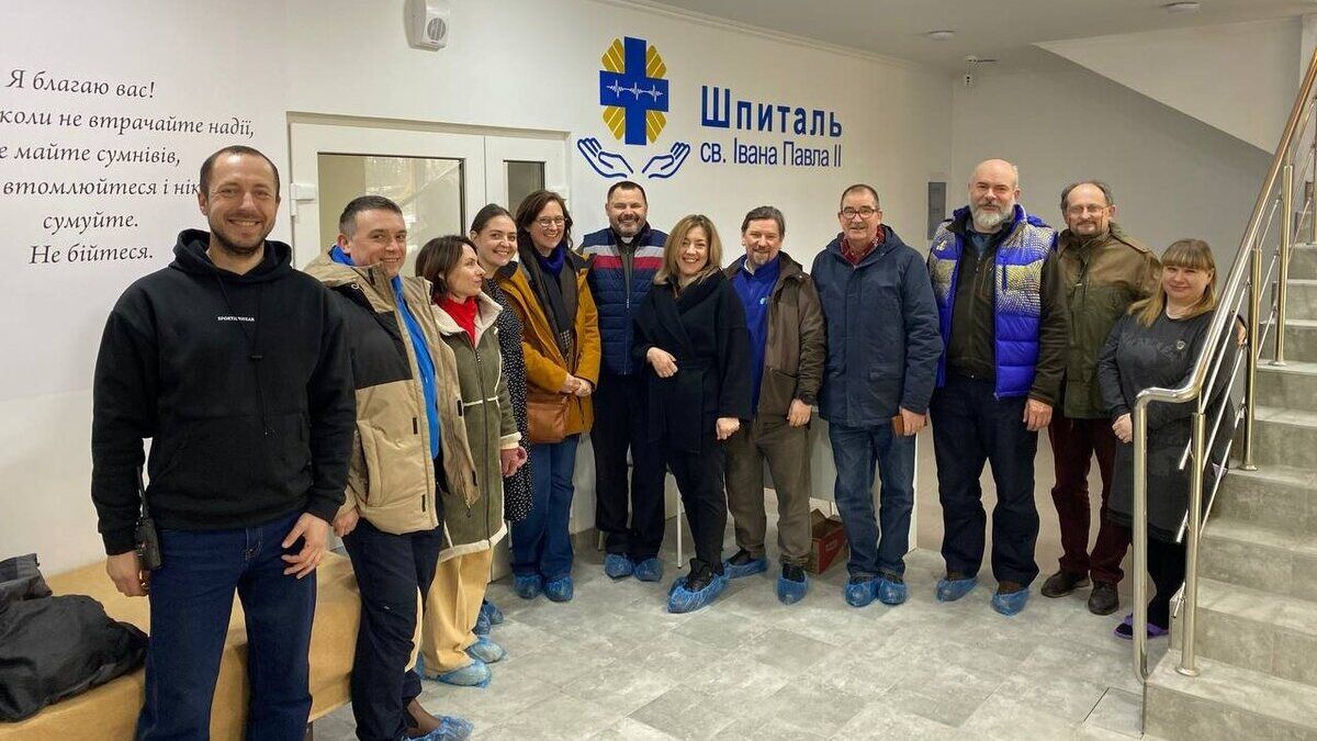 На Львівщині збудували триповерховий шпиталь для переселенців