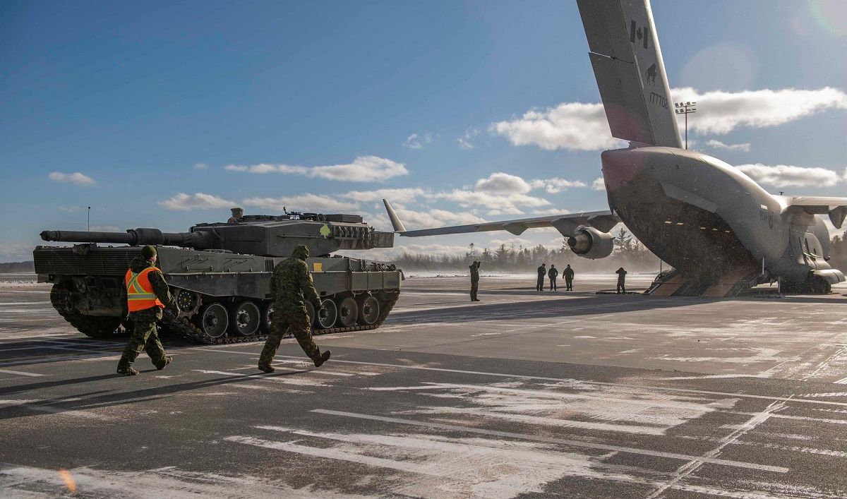 В Україну відправили перший танк Leopard 2 від Канади