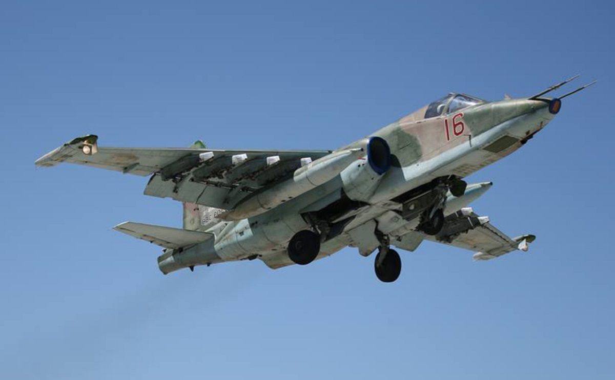  У небі над Бахмутом прикордонники збили російський штурмовик