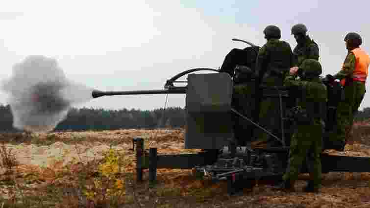 Бійці ЗСУ пройшли навчання в Литві для роботи з зенітними установками L-70
