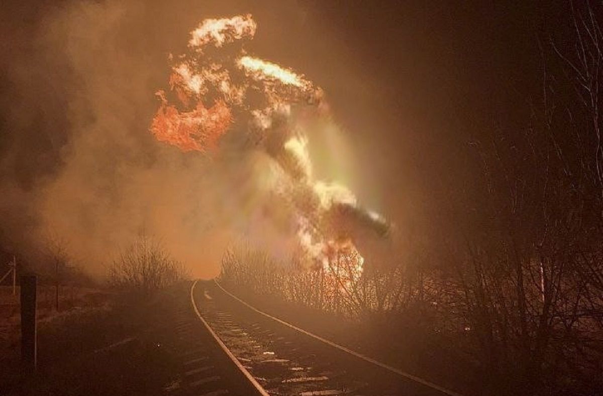 В окупованій Макіївці стався потужний вибух на газопроводі