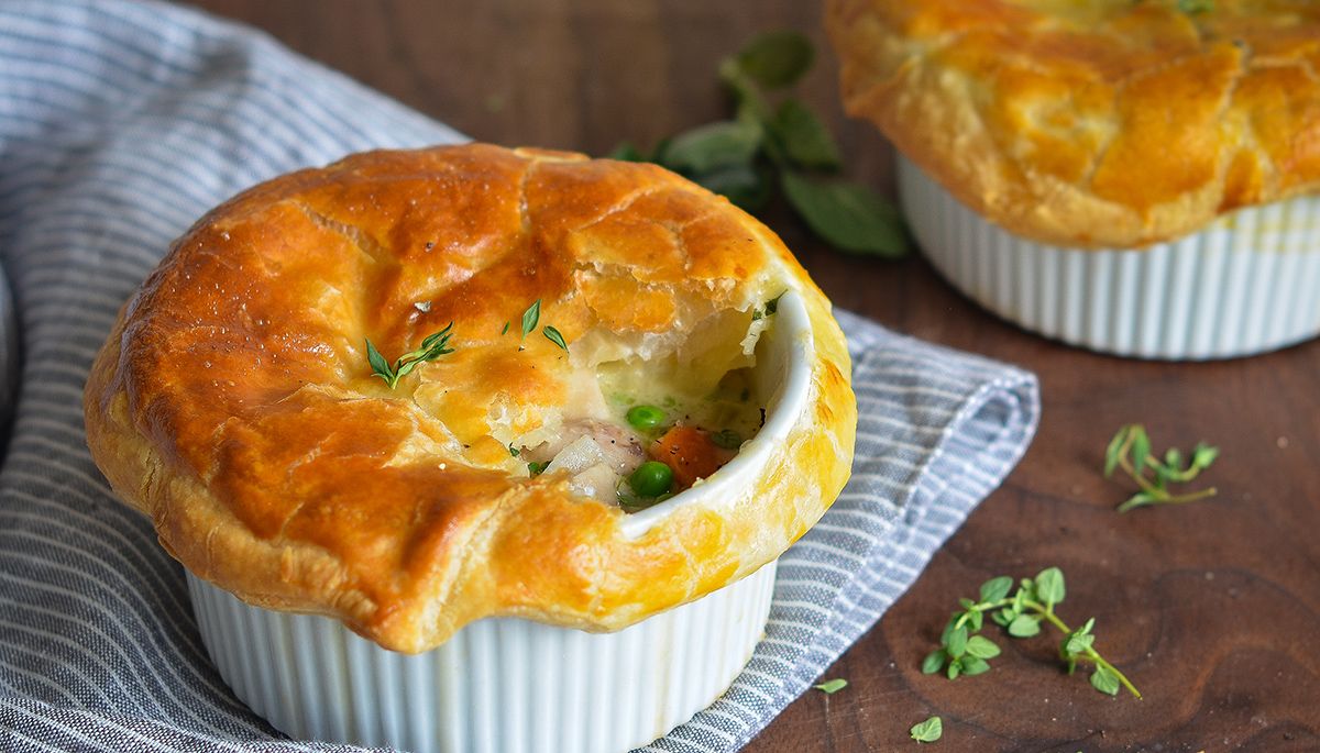 Американський курячий пиріг у горнятку. Рецепт дня