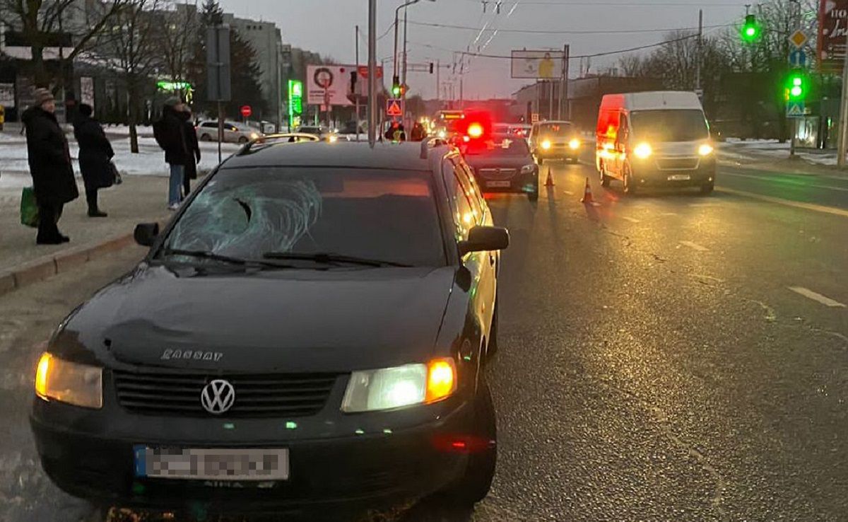22-річний водій Volkswagen Passat тяжко травмував пішохода у Львові
