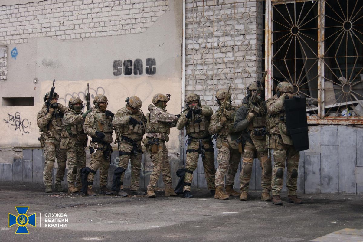 СБУ провела контрдиверсійні навчання біля кордону з Білоруссю