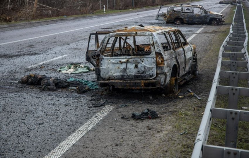 Траса біля села Дмитрівка (фото «Бабеля»)