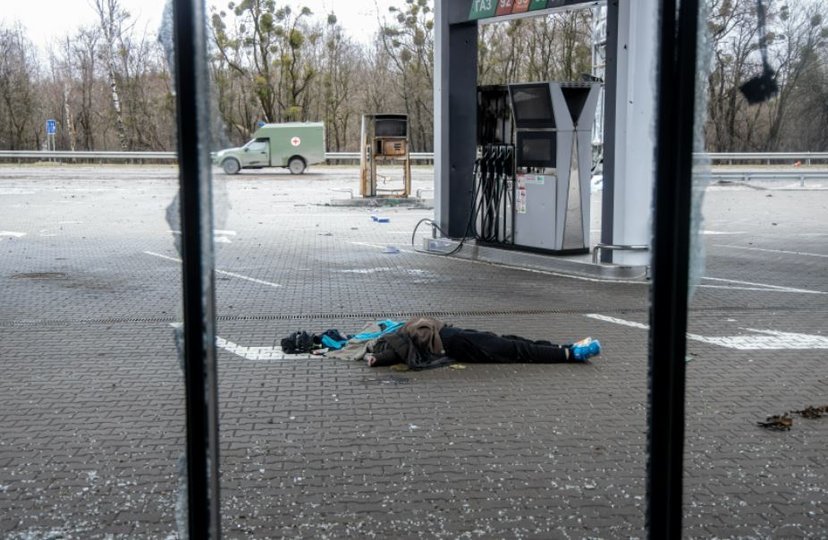 Траса біля села Дмитрівка (фото «Бабеля»)