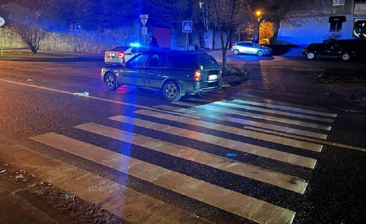 55-річний водій Opel збив львів'янку на пішохідному переході