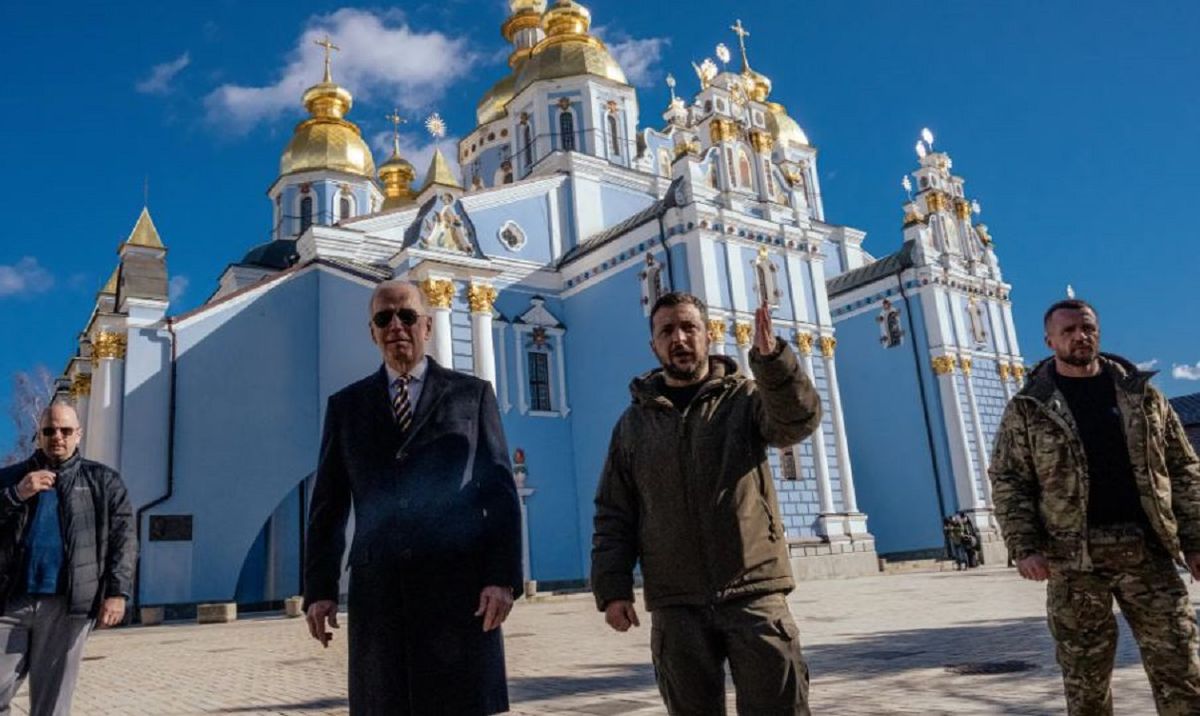 В Україну приїхав американський президент Джо Байден