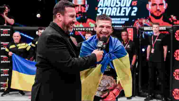 Український боєць Ярослав Амосов захистив свій титул чемпіона Bellator